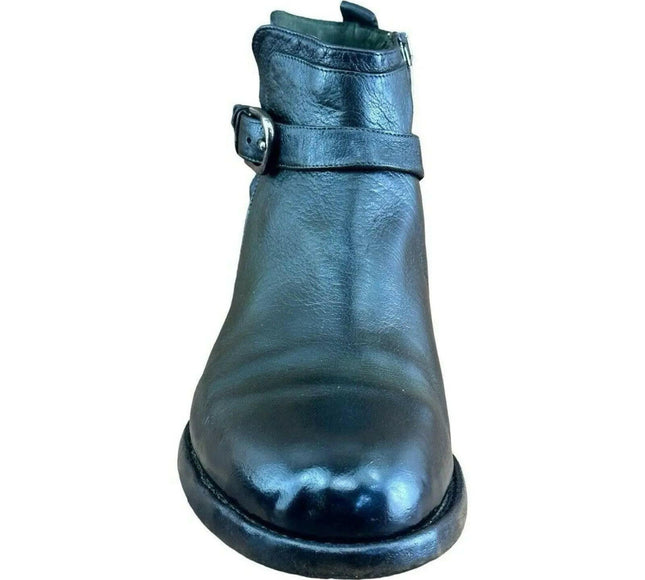 Jo Ghost Men Shoes Green Calf-SKIN LEATHER BOOT.