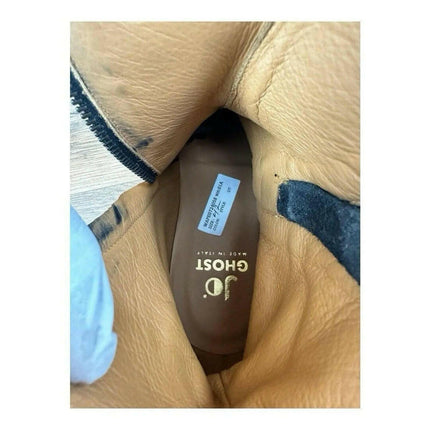 JO GHOST Black  Men Ankle  Chelsea Boots.