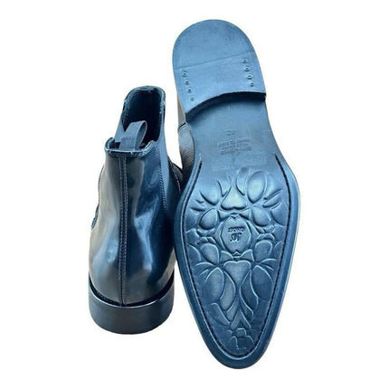 Jo Ghost  MEN Leather Chelsea Boots.