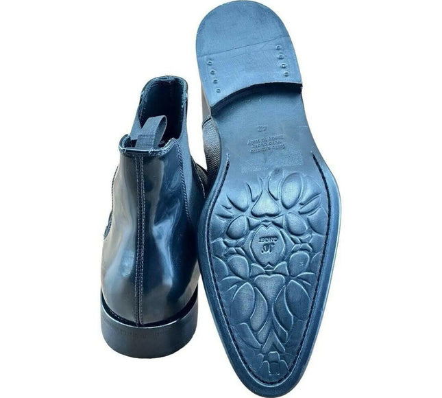 Jo Ghost  MEN Leather Chelsea Boots.