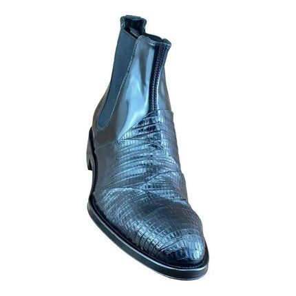 Jo Ghost  MEN Leather Chelsea Boots.