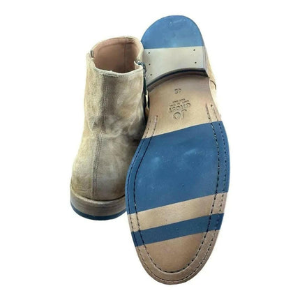 JO GHOST Men's Tan Suede Chelsea Boots.
