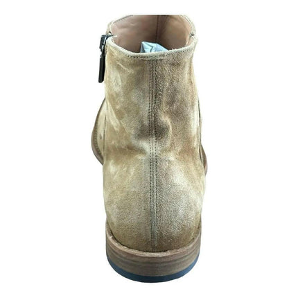 JO GHOST Men's Tan Suede Chelsea Boots.