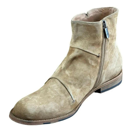 JO GHOST Men's Tan Suede Chelsea Boots.