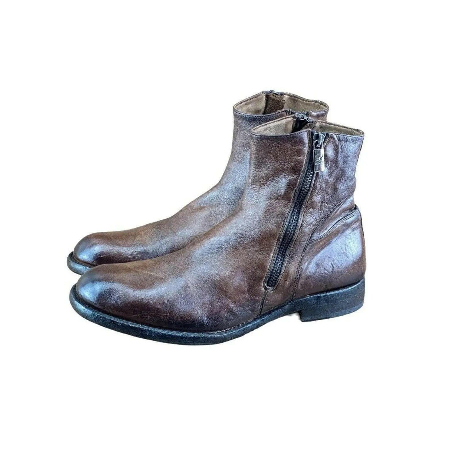 JO GHOST Men Brown Chelsea Boots.