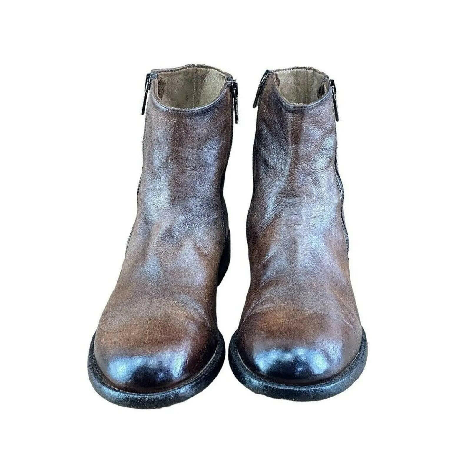 JO GHOST Men Brown Chelsea Boots.
