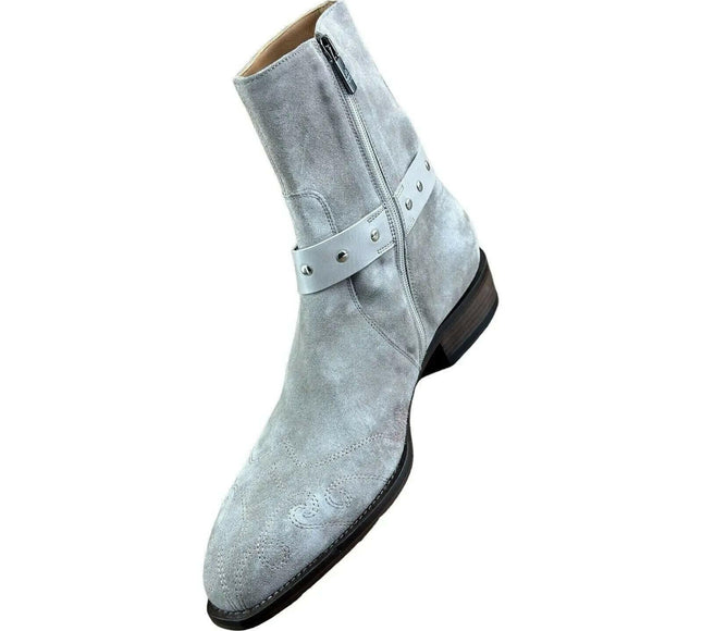 JO GHOST Men Suede Chelsea Boots - AZINIJo Ghost