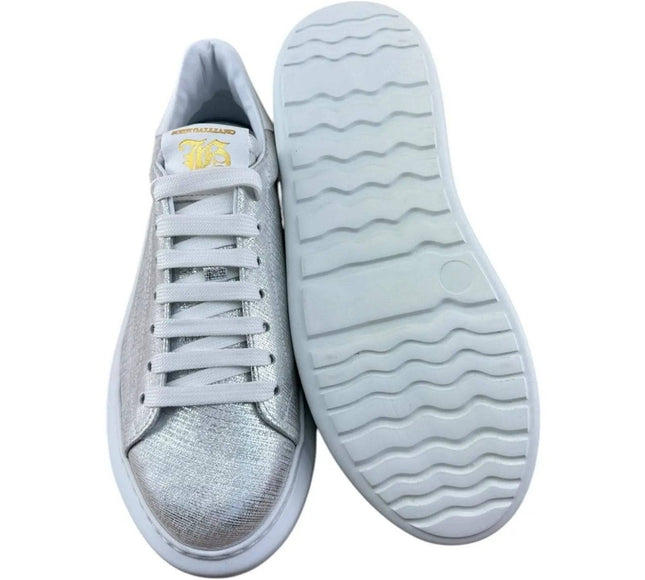 John Galliano Oversize Silver Sneaker Women.