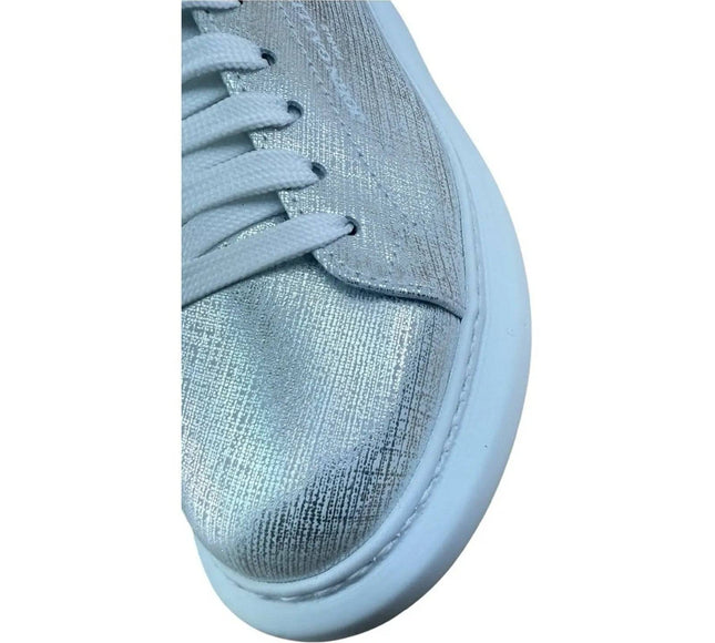 John Galliano Oversize Silver Sneaker Women.