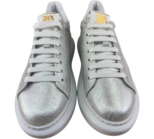 John Galliano Oversize Silver Sneaker Women.