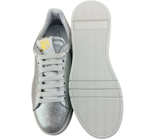 John Galliano  Silver Live Sneaker (Women).