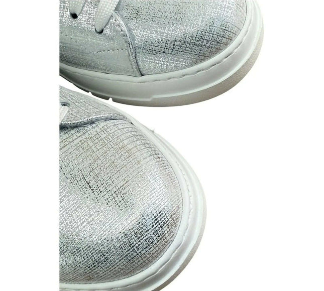 John Galliano  Silver Live Sneaker (Women).