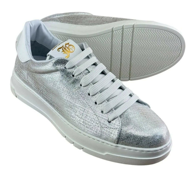 John Galliano  Silver Live Sneaker (Women).