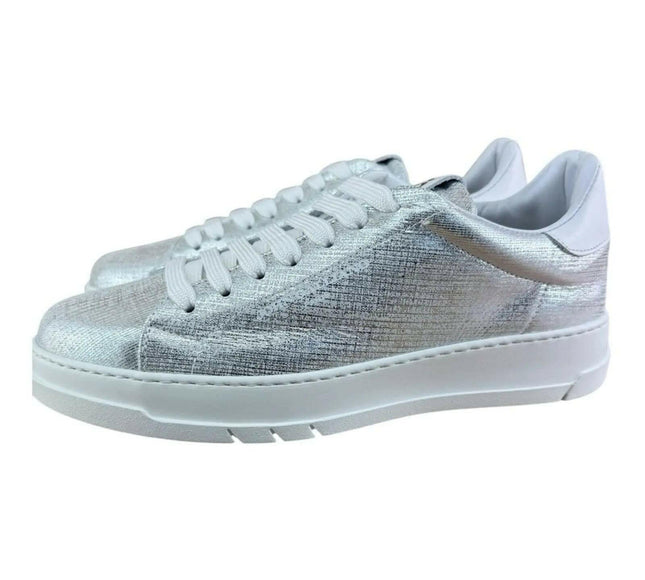 John Galliano  Silver Live Sneaker (Women).