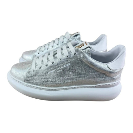 John Galliano Oversize Silver Sneaker Women.