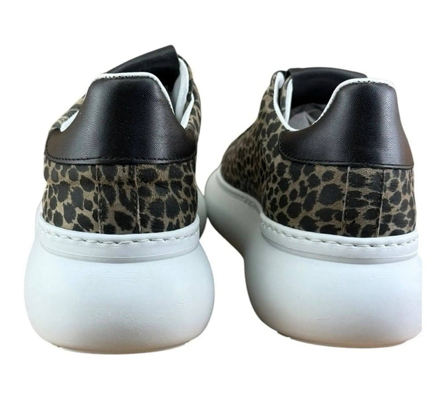 John Galliano Trimmed Leopard Sneaker Women.