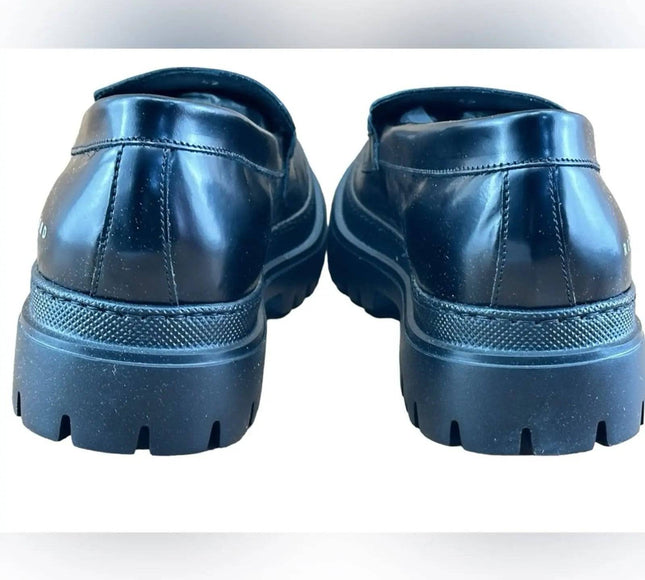 JOHN RICHMOND England flag Penny Loafers  Men.