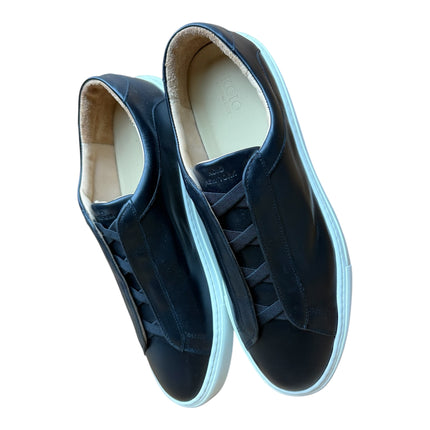 KOIO Capri  X New York Men size 12 Black leather Sneakers KOIO