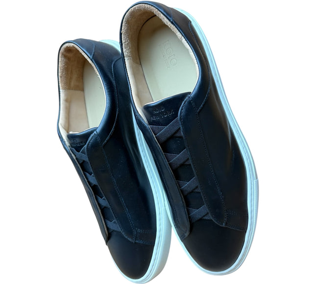 KOIO Capri  X New York Men size 12 Black leather Sneakers KOIO