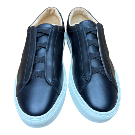 KOIO Capri  X New York Men size 12 Black leather Sneakers KOIO