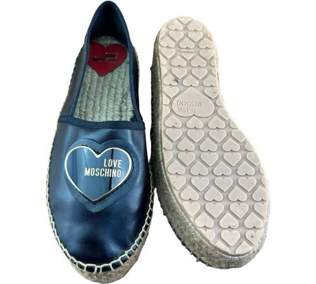 Love Moschino Espadrilles Loafer Women.