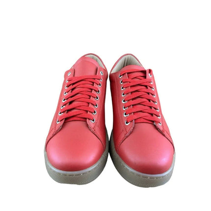 Made in Italy Red shoes Red Sneakers Men.