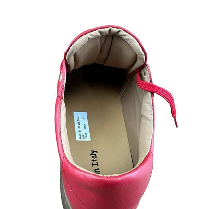 Made in Italy Red shoes Red Sneakers Men.