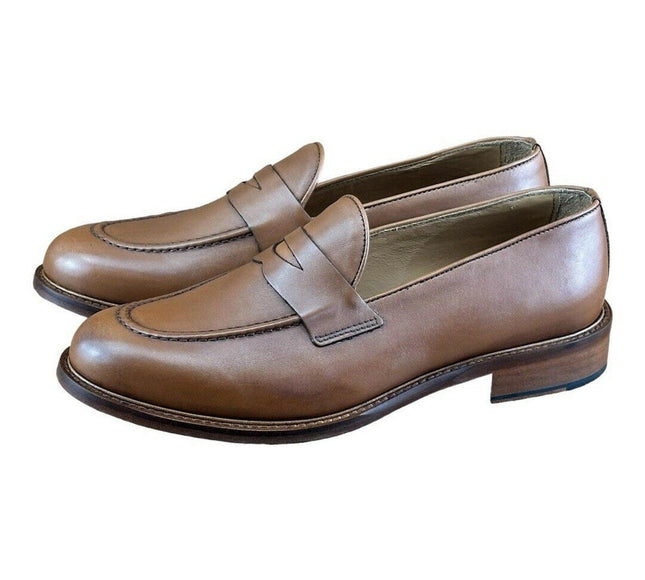 MR. COBBLER Luxury Penny Loafers Men.