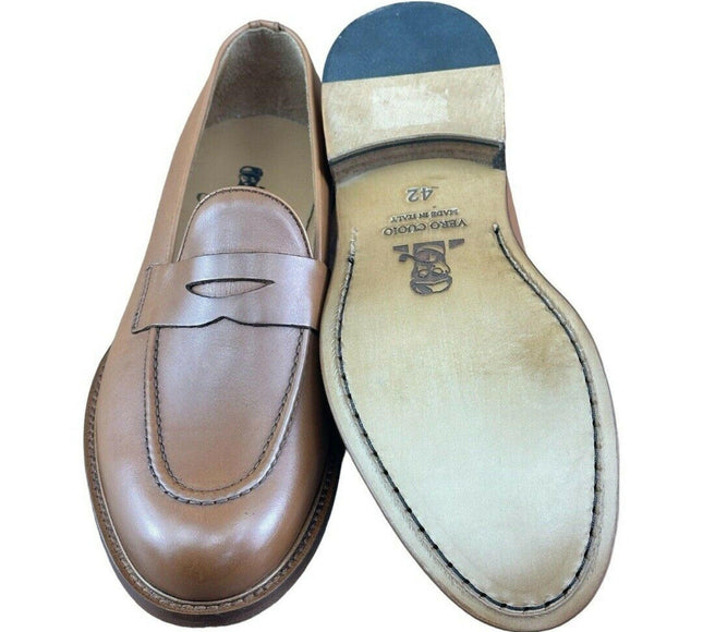 MR. COBBLER Luxury Penny Loafers Men.