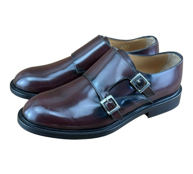 MR. COBBLER Men Buckle Brown Dark  (Men's).