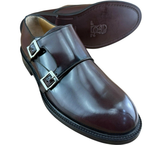 MR. COBBLER Men Buckle Brown Dark  (Men's).