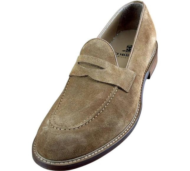 MR. COBBLER Luxury Penny Loafers Men.