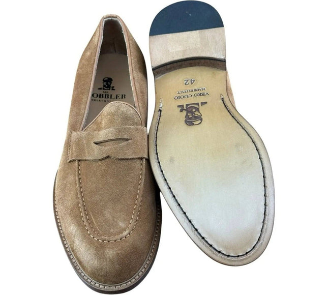 MR. COBBLER Luxury Penny Loafers Men.