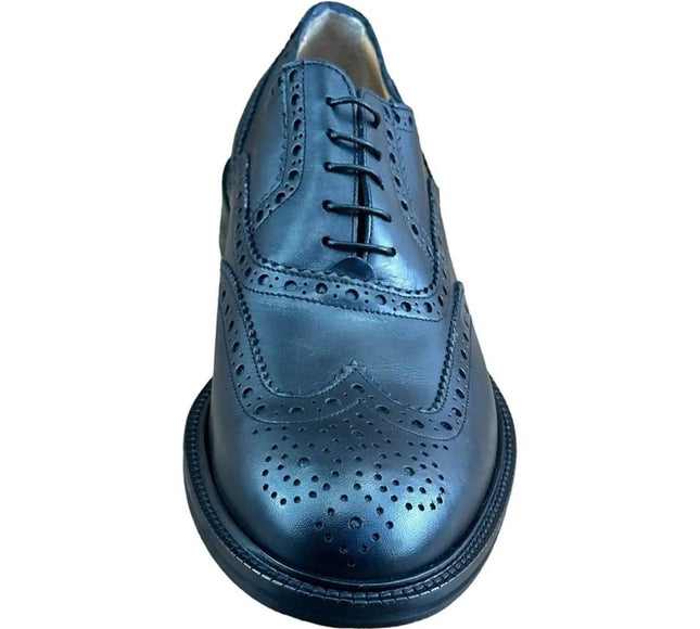 MR. COBBLER Luxury Men Shoes Oxfords Black.