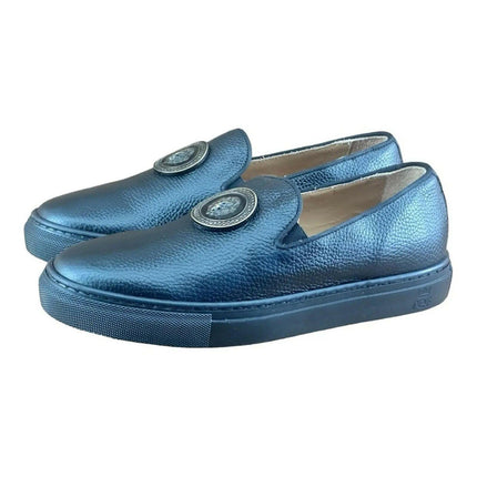 Re Ferdinando  slip-ons Sneaker Medusa the lion.