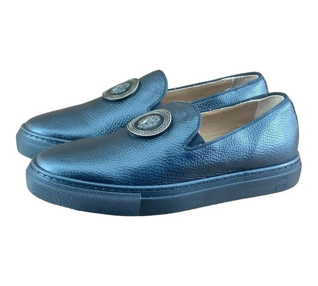 Re Ferdinando  slip-ons Sneaker Medusa the lion.