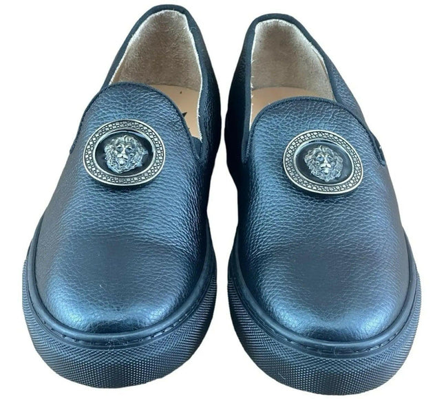 Re Ferdinando  slip-ons Sneaker Medusa the lion.
