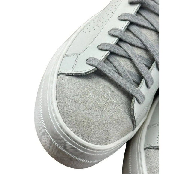 P448  Men Sneaker John White/Navy.