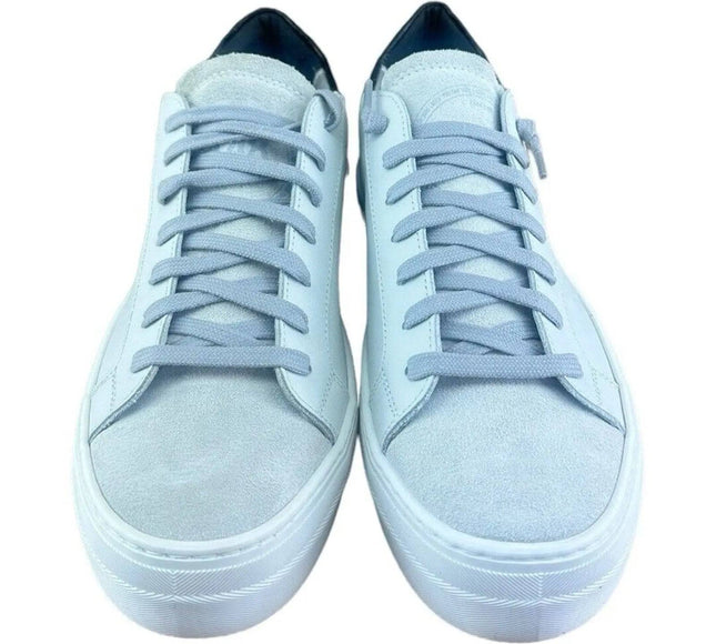 P448  Men Sneaker John White/Navy.