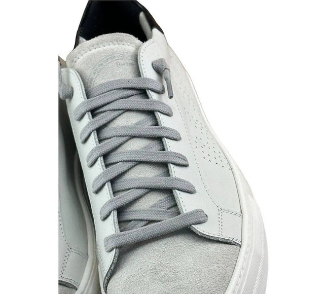 P448  Men Sneaker John White/Navy.