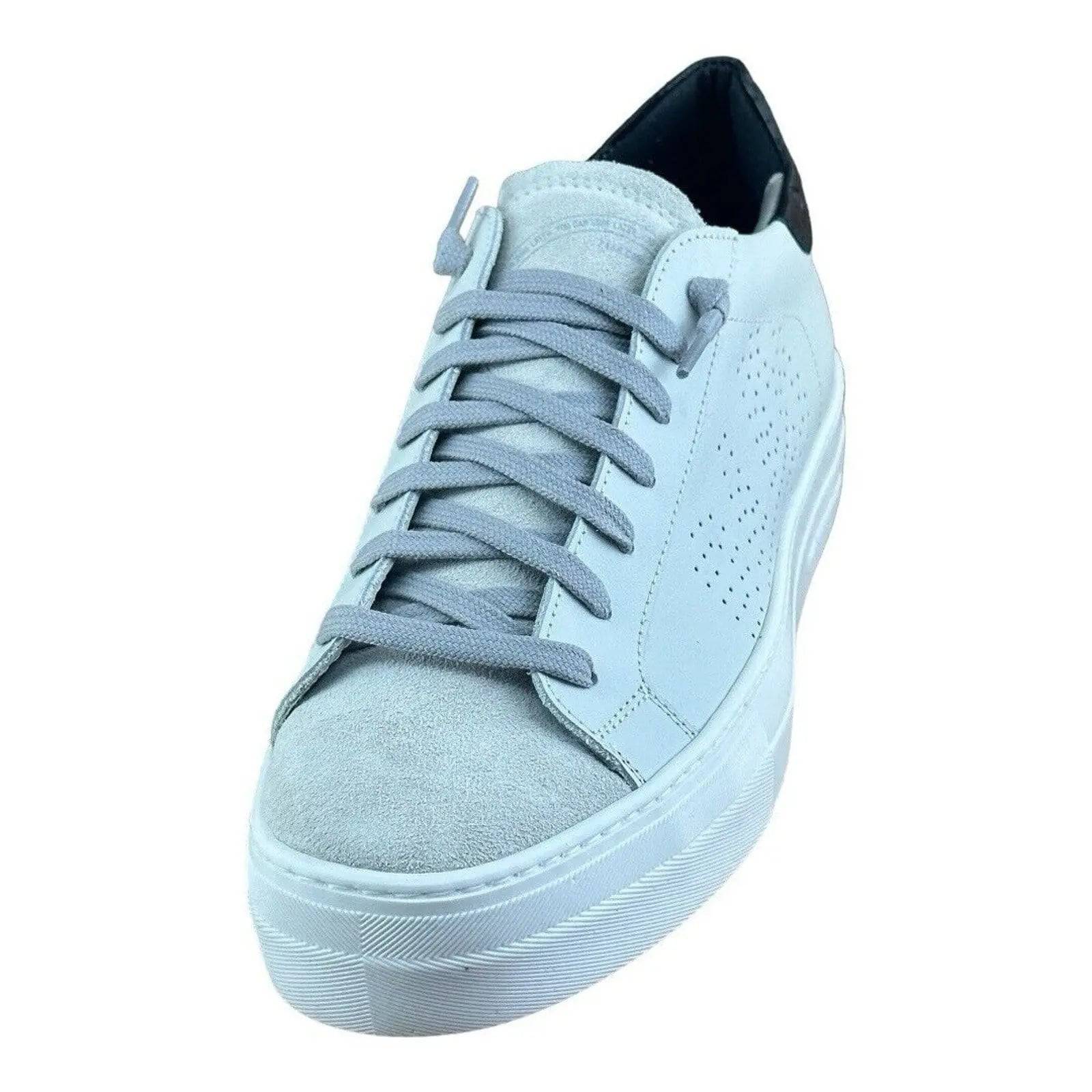 P448  Men Sneaker John White/Navy.
