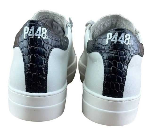 P448  Men Sneaker John White/Navy.