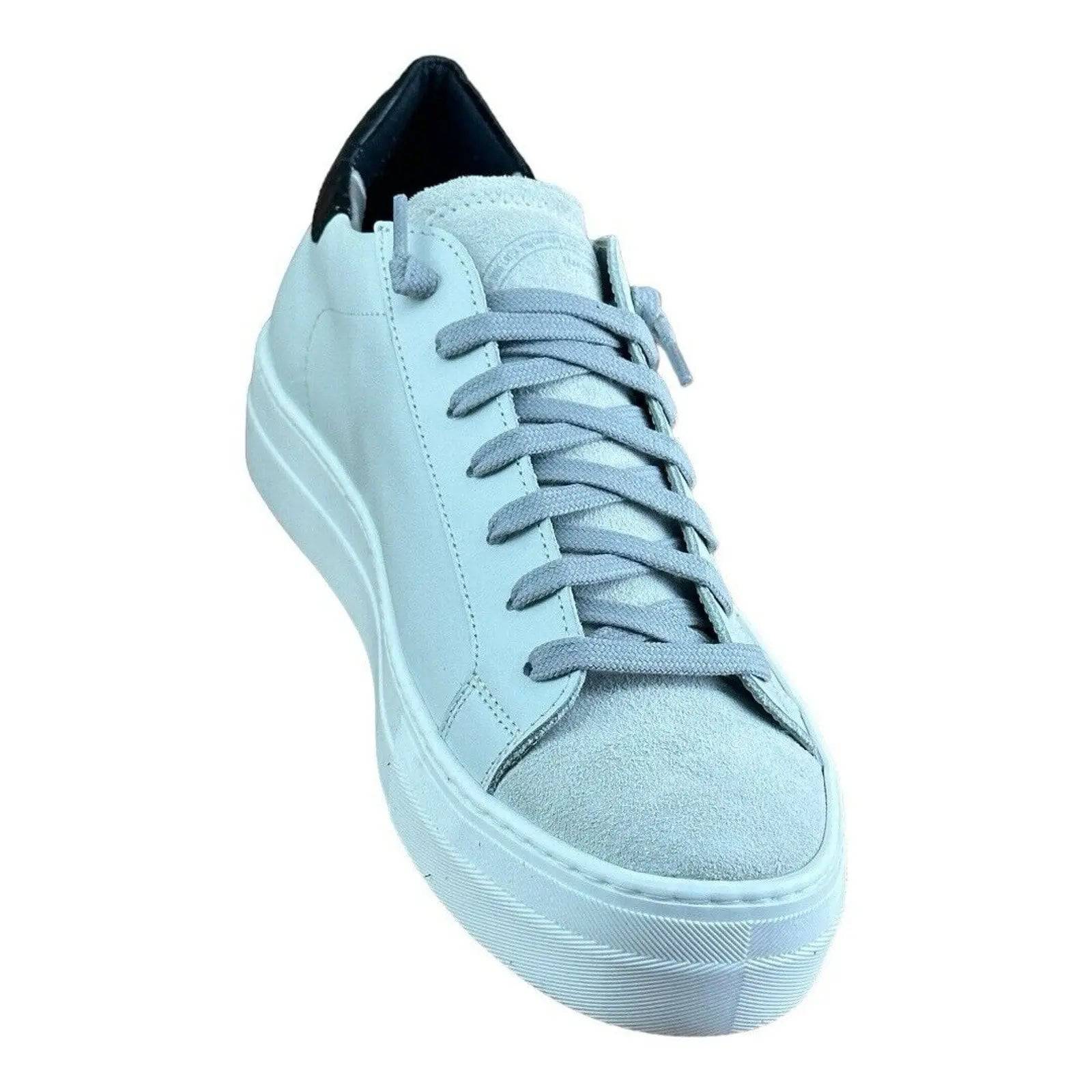 P448  Men Sneaker John White/Navy.