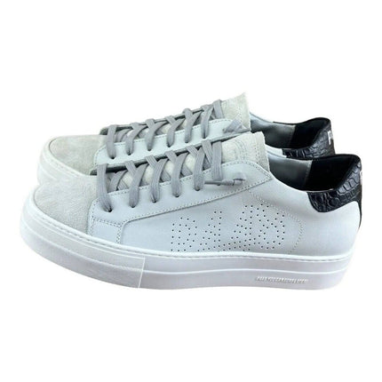 P448  Men Sneaker John White/Navy.