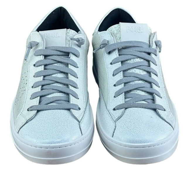 P448  Women Sneaker John White/Platinum.