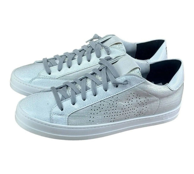 P448  Women Sneaker John White/Platinum.