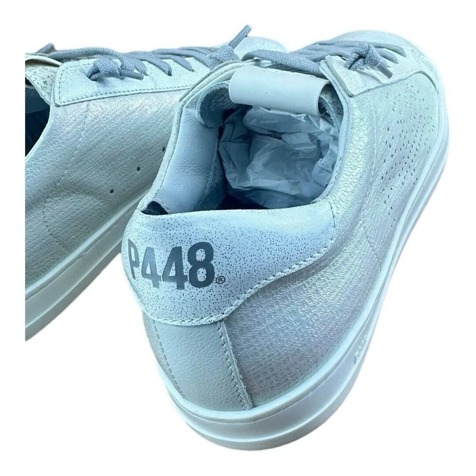 P448  Women Sneaker John White/Platinum.