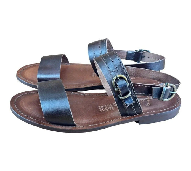 Re Ferdinando  Men Sandal  Strappy Slingback Gladiator.