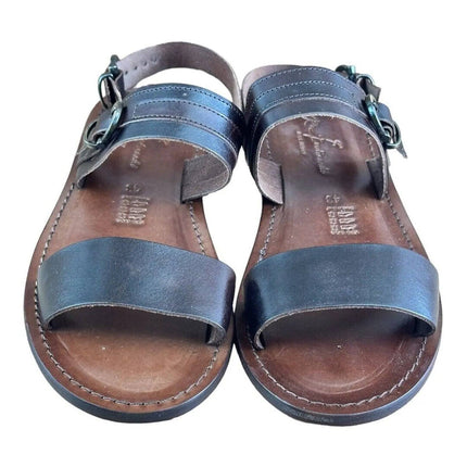 Re Ferdinando  Men Sandal  Strappy Slingback Gladiator.