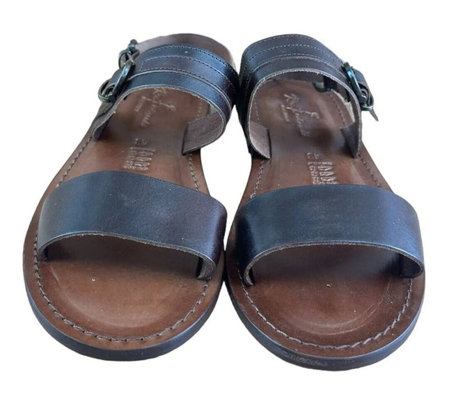 Re Ferdinando  Men Sandal  Strappy Slingback Gladiator.